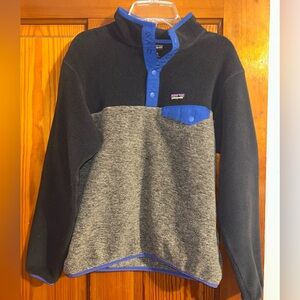 Patagonia kid’s Synchilla pullover snap-T fleece